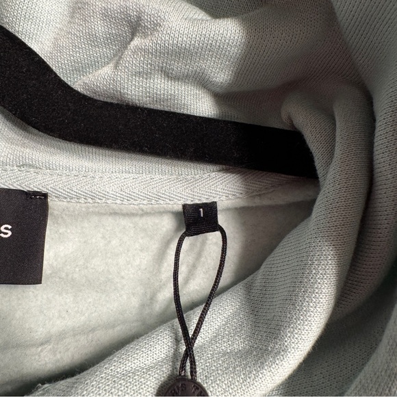 THE KOOPLES Paris Graphic Logo Hoodie Sage Green EU 1 Made in Portugal NWT - Picture 10 of 10